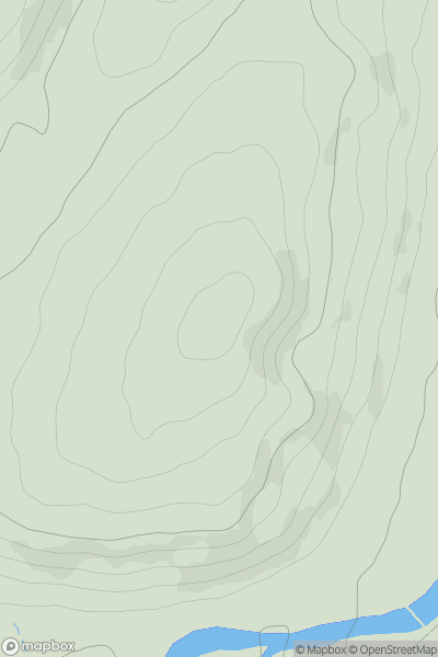Thumbnail image for Broomhill [Inverness to Strathspey] showing contour plot for surrounding peak